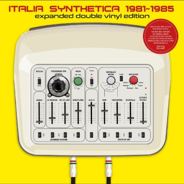 Various Artists - Italia Synthetica 1981-1985 i gruppen VINYL / Kommende / Pop-Rock hos Bengans Skivbutik AB (5697560)
