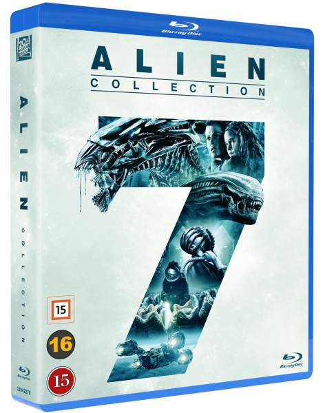 Movie - Alien 7-Movie Collection (7-Disc / Blu-Ray) i gruppen FILM / Film Blu-ray / Science Fiction hos Bengans Skivbutik AB (5697922)