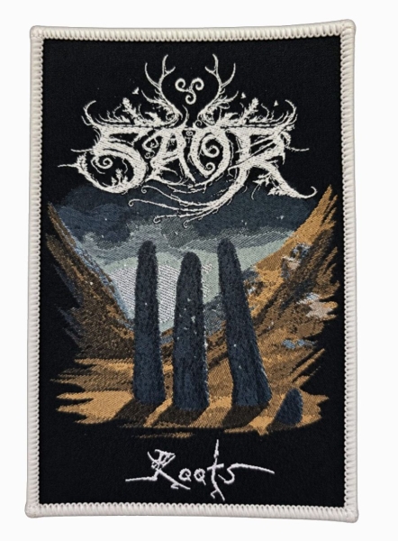 Saor - Patch Roots White Border (11,6 Cm X i gruppen Kommande - alla format hos Bengans Skivbutik AB (5697986)