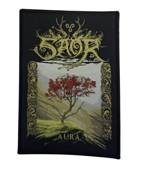 Saor - Patch Aura Black Border (11,7 Cm X i gruppen Kommande - alla format hos Bengans Skivbutik AB (5697987)