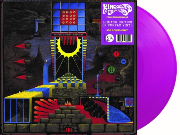 King Gizzard And The Lizard Wizard - Polygondwanaland (Purple Vinyl Lp) i gruppen VINYL / Pop-Rock hos Bengans Skivbutik AB (5698009)