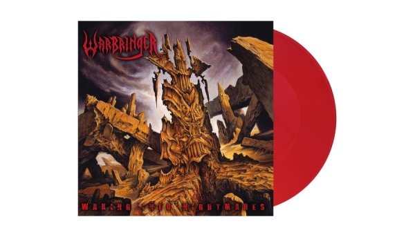 Warbringer - Waking Into Nightmares (Red Vinyl L i gruppen VINYL / Toppselgere hos Bengans Skivbutik AB (5698038)