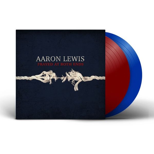 Aaron Lewis - Frayed At Both Ends (Deluxe) [Red & Blue 2 LP] (LP, Deluxe Edition, Farget vinyl, Rød, Blå) i gruppen VINYL / Toppselgere hos Bengans Skivbutik AB (5698235)