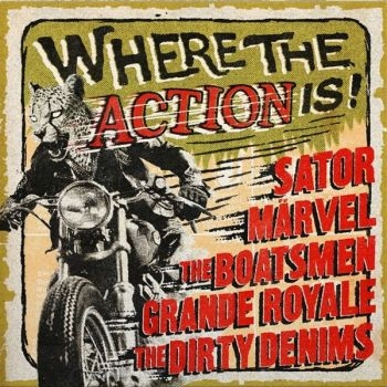 Various Artists - Where The Action Is (Clear Vinyl Lp i gruppen VINYL / Mest forhåndsbestilt hos Bengans Skivbutik AB (5698310)