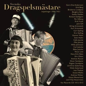 Svenska Dragspelsmästare - Inspelningar 1906-1951 i gruppen CD hos Bengans Skivbutik AB (570458)