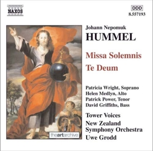 Hummel Johann Nepomuk - Missa Solemnis i gruppen CD hos Bengans Skivbutik AB (571173)