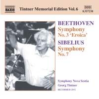 Beethoven/Sibelius - Symphonies 3/ 7 i gruppen CD / Klassisk hos Bengans Skivbutik AB (571269)