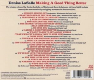 Lasalle Denise - Making A Good Thing Better: The Com i gruppen CD hos Bengans Skivbutik AB (571422)