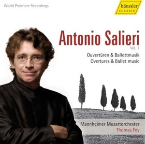 Salieri Antonio - Overtures & Ballet Music i gruppen Externt_Lager / Naxoslager hos Bengans Skivbutik AB (572576)