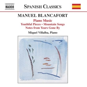 Blancafort Manuel - Piano Music Vol 1 i gruppen CD / Klassisk hos Bengans Skivbutik AB (573328)