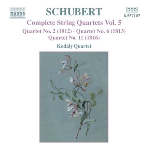 Schubert Franz - String Quartets Vol 5 i gruppen Externt_Lager / Naxoslager hos Bengans Skivbutik AB (573335)