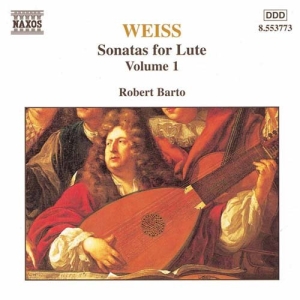 Weiss Silvius Leopold - Sonatas For Lute Vol 1 i gruppen CD hos Bengans Skivbutik AB (575558)