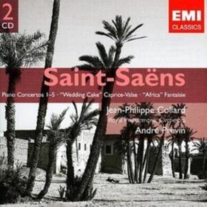 Jean-Philippe Collard/André Pr - Saint-Saëns: Piano Concertos 1 i gruppen CD / Klassisk hos Bengans Skivbutik AB (576589)