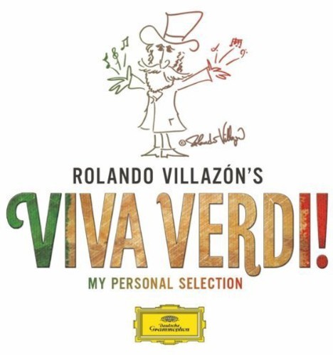 Blandade Artister - Rolando Villazon's Viva Verdi i gruppen CD / Klassisk hos Bengans Skivbutik AB (576908)
