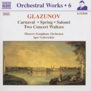Glazunov Alexander - Orch Works Vol 6 i gruppen Externt_Lager / Naxoslager hos Bengans Skivbutik AB (580182)