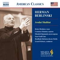 Berlinski Herman - Avodat Shabbat i gruppen CD / Klassisk hos Bengans Skivbutik AB (580620)