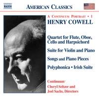 Cowell Henry - Piano Chamber & Vocal Works 1 i gruppen CD hos Bengans Skivbutik AB (580623)