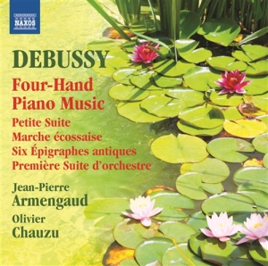 Debussy - Works For Piano Four Hands i gruppen CD hos Bengans Skivbutik AB (581202)