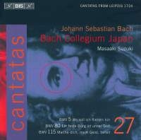 Bach Johann Sebastian - Cant 27(5,80& i gruppen CD hos Bengans Skivbutik AB (581219)