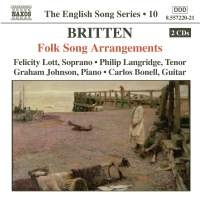 Britten Benjamin - Folk Song Arrangements i gruppen CD hos Bengans Skivbutik AB (581527)