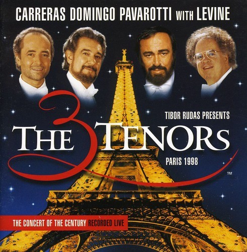 Carreras/ Domingo/ Pavarotti - Tre Tenorer - Paris 1998 i gruppen CD / Klassisk hos Bengans Skivbutik AB (582061)