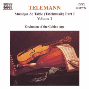 Telemann Georg Philipp - Tafelmusik Vol 1 i gruppen CD hos Bengans Skivbutik AB (582169)
