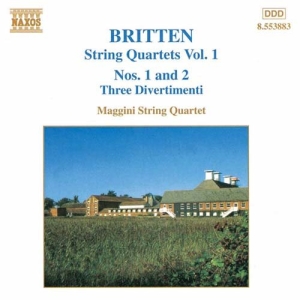 Britten Benjamin - String Quartets Vol 1 i gruppen CD hos Bengans Skivbutik AB (583135)