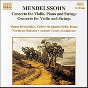 Mendelssohn Felix - Concerto For Violin Piano & St i gruppen CD hos Bengans Skivbutik AB (583146)