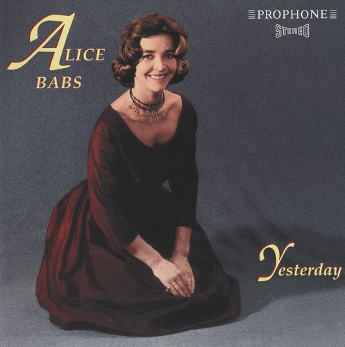 Babs Alice - Yesterday i gruppen CD / Jazz/Blues hos Bengans Skivbutik AB (585324)