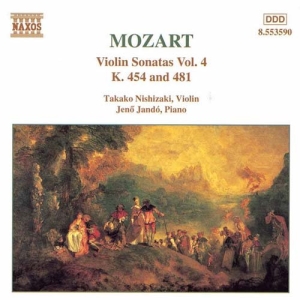 Mozart Wolfgang Amadeus - Violin Sonatas Vol 4 i gruppen CD hos Bengans Skivbutik AB (585887)