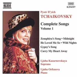 Tchaikovsky Pyotr - Complete Songs Vol 1 i gruppen CD hos Bengans Skivbutik AB (586070)