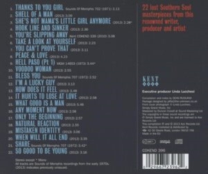 Greer Dan - Beale Street Soul Man: The Sounds O i gruppen CD hos Bengans Skivbutik AB (587298)