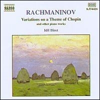 Rachmaninov Sergej - Variations On Chopin i gruppen CD / Klassisk hos Bengans Skivbutik AB (588232)