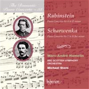 Rubinstein/Scharwenka - Piano Concerto 4/Piano Conc 1 i gruppen CD hos Bengans Skivbutik AB (589456)