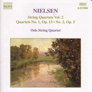 Nielsen Carl - String Quartets Vol 2 i gruppen CD hos Bengans Skivbutik AB (589625)