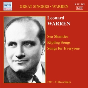 Leonard Warren - Sea Shanties i gruppen CD hos Bengans Skivbutik AB (591979)