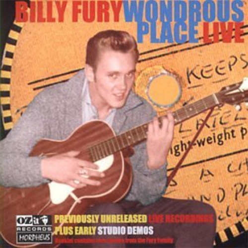 Billy Fury - Wondrous Place - Live i gruppen CD / Pop hos Bengans Skivbutik AB (592531)
