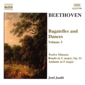 Beethoven Ludwig Van - Bagatelles & Dances Vol 3 i gruppen CD / Klassisk hos Bengans Skivbutik AB (598358)