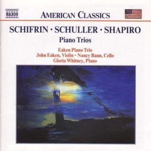 Schifrin/Schuller/Shapiro - Piano Trios i gruppen Externt_Lager / Naxoslager hos Bengans Skivbutik AB (598361)