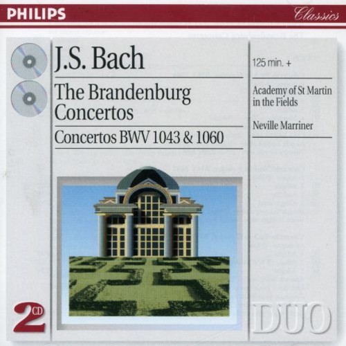Bach - Brandenburgkonserter i gruppen CD / Klassisk hos Bengans Skivbutik AB (598702)