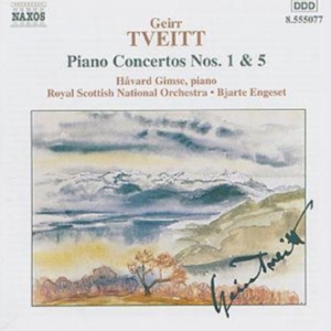 Tveitt Geirr - Piano Concertos 1 & 5 i gruppen CD hos Bengans Skivbutik AB (599578)