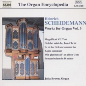 Scheidemann Heinrich - Works For Organ Vol 3 i gruppen Externt_Lager / Naxoslager hos Bengans Skivbutik AB (599586)