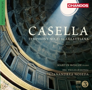 Casella - Symphony No 2 i gruppen CD hos Bengans Skivbutik AB (600175)