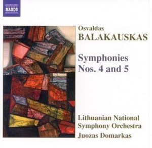 Balakauskas - Symphonies 4 & 5 i gruppen CD hos Bengans Skivbutik AB (600529)