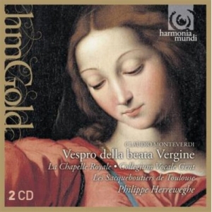 Monteverdi - Vespro Della Beata Vergine i gruppen CD / Klassisk hos Bengans Skivbutik AB (600999)