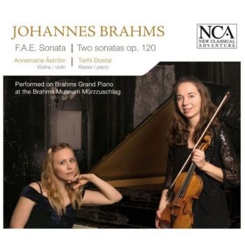 Åström Annemarie/Dostal Terhi - Brahms: F.A.E. - Sonate i gruppen CD / Toppselgere hos Bengans Skivbutik AB (601592)