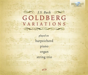Bach - Goldberg Variations i gruppen Externt_Lager / Naxoslager hos Bengans Skivbutik AB (604335)