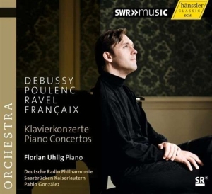 Various Composers - French Piano Concertos i gruppen CD hos Bengans Skivbutik AB (604358)