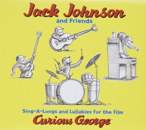 Jack Johnson - Curious George - Sing-A-Long i gruppen CD / Film/Musikkkal hos Bengans Skivbutik AB (604663)