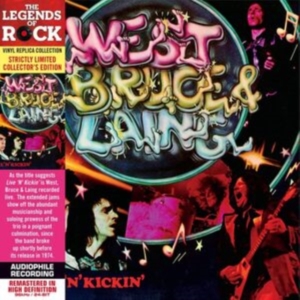 Bruce & Laing West - Live 'N' Kickin' i gruppen CD / Pop-Rock hos Bengans Skivbutik AB (606443)